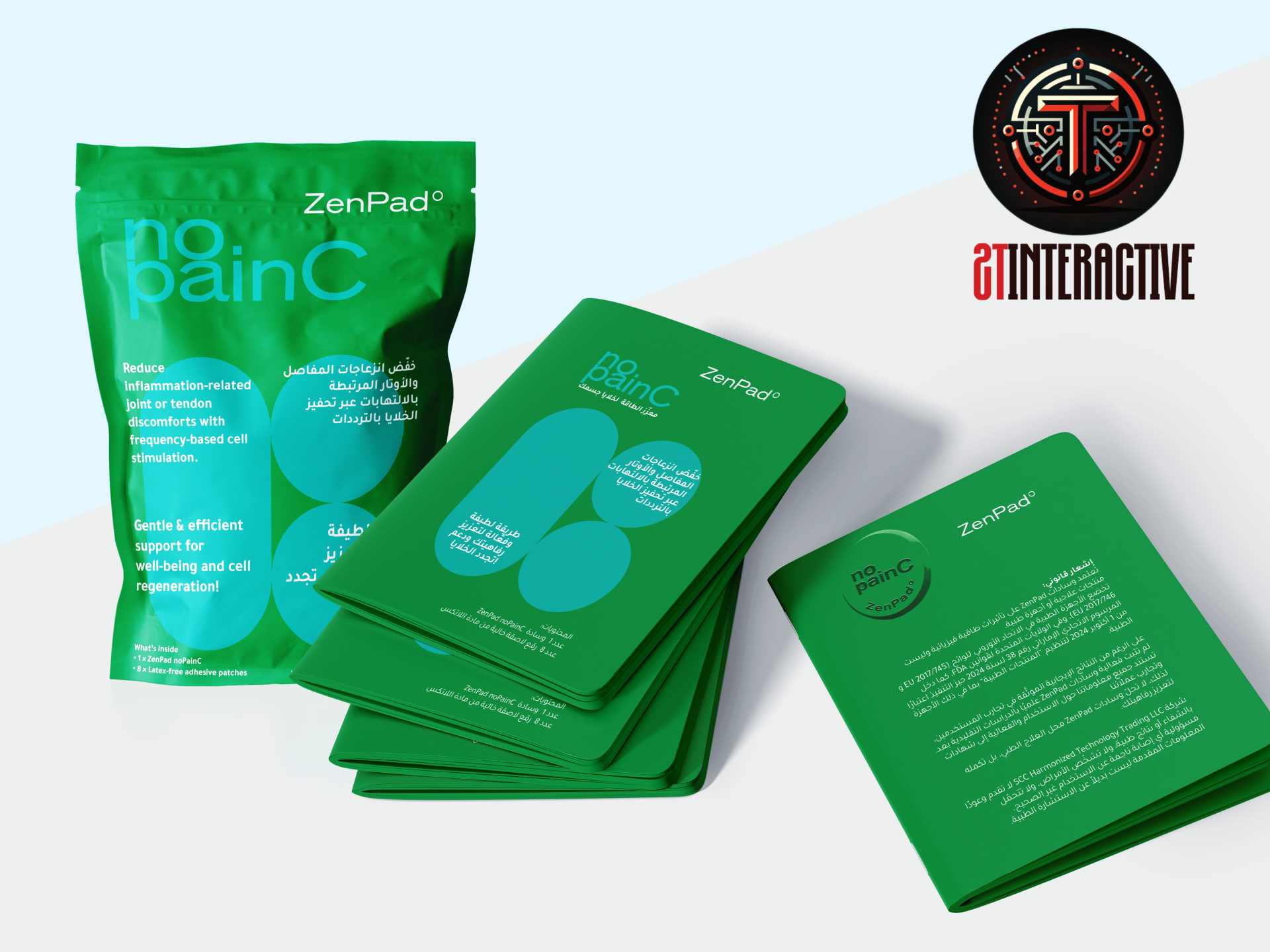 Zenpad Noapainc Packaging And Booklet Design